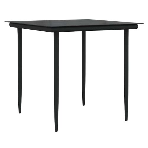 Комплект за хранене в градината 3 pcs Бежово полиратан