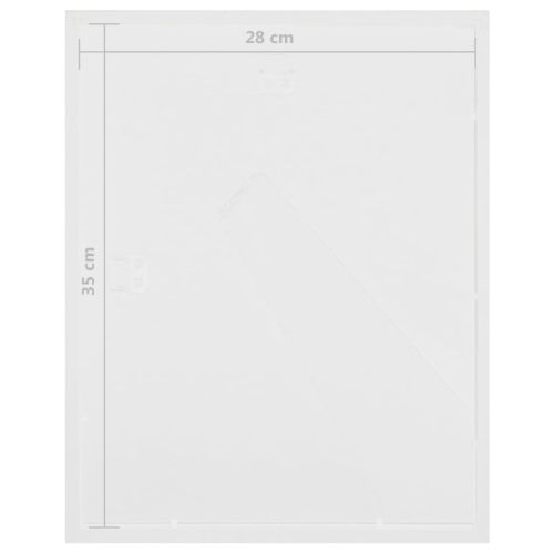 3D кутия фоторамки 3 бр бели 28x35 см за 4x(10x15 см) снимки