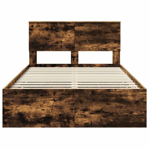 Рамка за легло Димян дъб 120 x 190 cm Инженерна дървесина