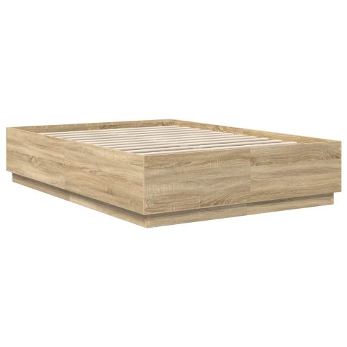 Рамка за легло Сонома дъб 150 x 200 cm Инженерно дърво