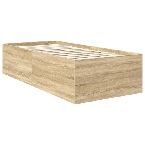 Рамка за легло с таблото Сонома дъб 90 x 200 cm Инженерно дърво