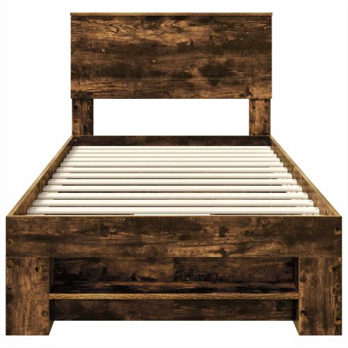 Рамка за легло с таблото Димян дъб 100 x 200 м Инженерно дърво