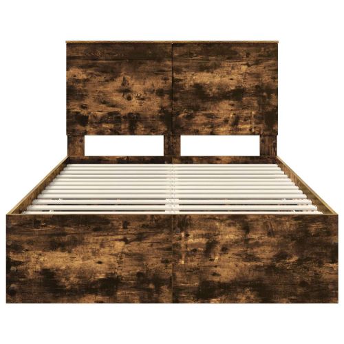 Рамка за легло Димян дъб 120 x 190 cm Инженерна дървесина