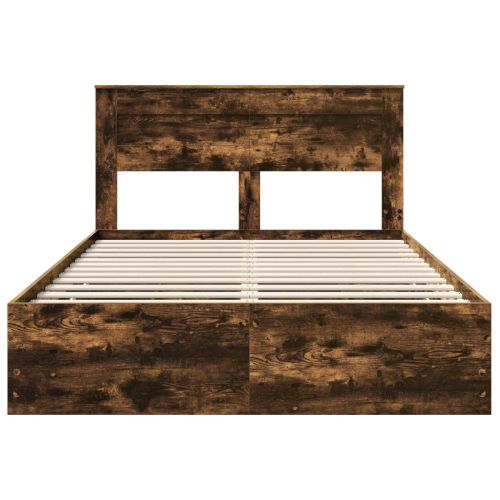 Рамка за легло Димян дъб 150 x 200 cm Инженерна дървесина