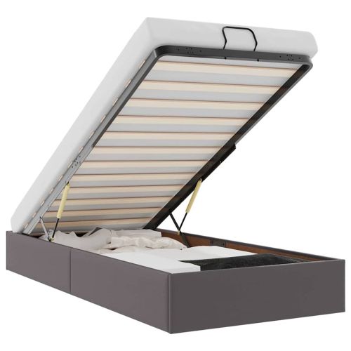 Османска рамка за легло без матрак, 80x200 см, изкуствена кожа