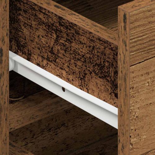 Служебен шкаф Старо дърво 120 x 36 x 69 см Инженерно дърво