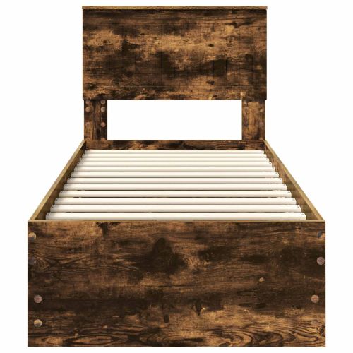 Рамка за легло Димян дъб 75 x 190 cm Инженерна дървесина