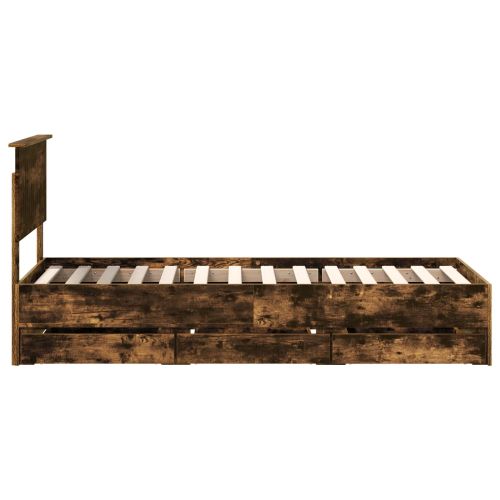 Рамка за легло Димян дъб 75 x 190 cm Инженерна дървесина