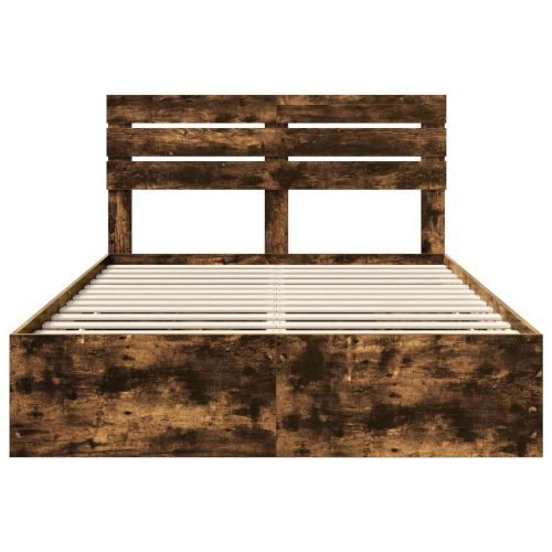 Рамка за легло Димян дъб 150 x 200 cm Инженерна дървесина