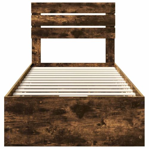 Рамка за легло Димян дъб 90 x 190 cm Инженерна дървесина