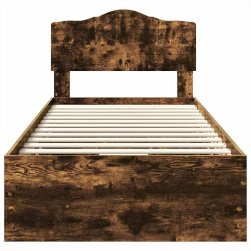 Рамка за легло Димян дъб 75 x 190 cm Инженерна дървесина