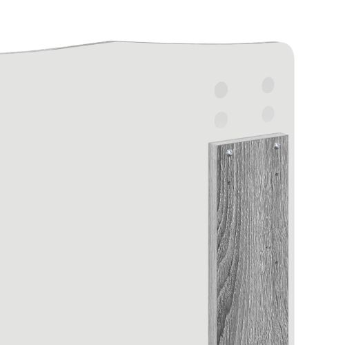 Рамка за легло Сив Сонома 120 x 200 cm Инженерна дървесина