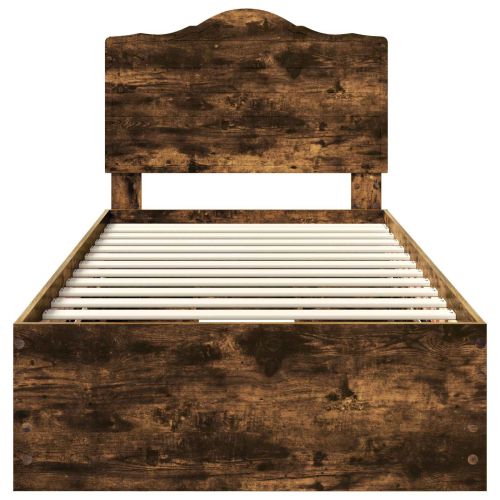 Рамка за легло Димян дъб 90 x 190 cm Инженерна дървесина