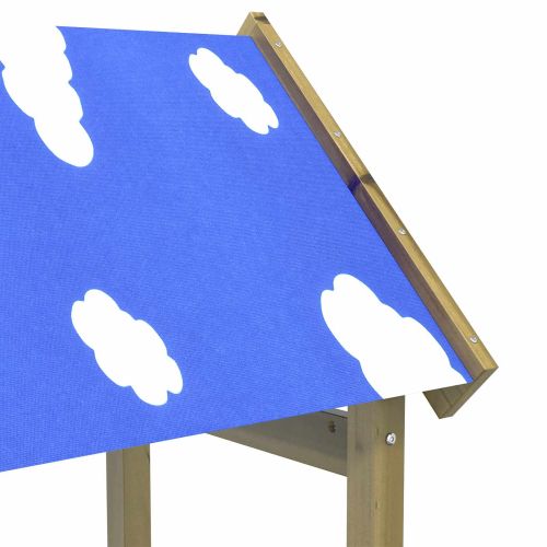 Игрална кула Кафяво Солидна импрегнирана дървесина