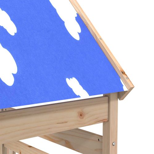 Игрална кула Кафяво 52,5 x 85 x 265 см Солидно борово дърво