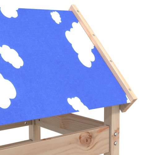 Игрална кула Кафяво 52.5 x 85 x 239 см Солидно борово дърво