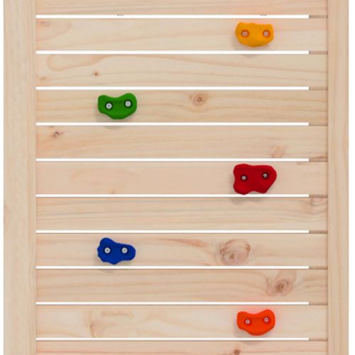 Игрална кула Кафяво 110,5 x 52,5 x 214 см Солидно борово дърво