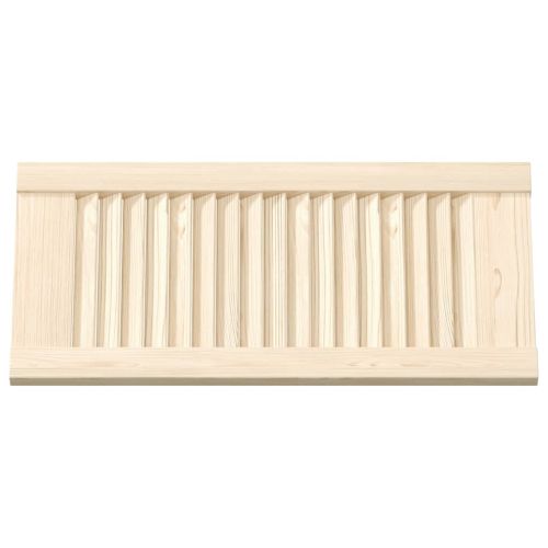 Врати за шкафове с лустросан дизайн 4 бр. масивна дървесина бор