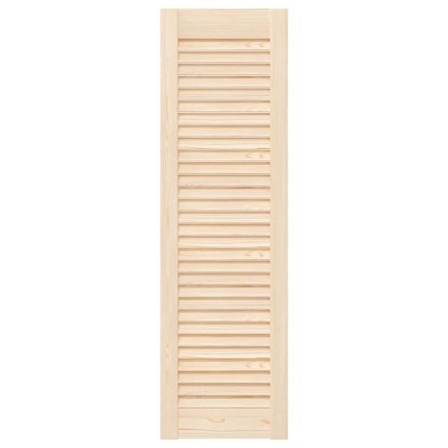 Врати за шкафове с лустросан дизайн 2 бр. масивна дървесина бор