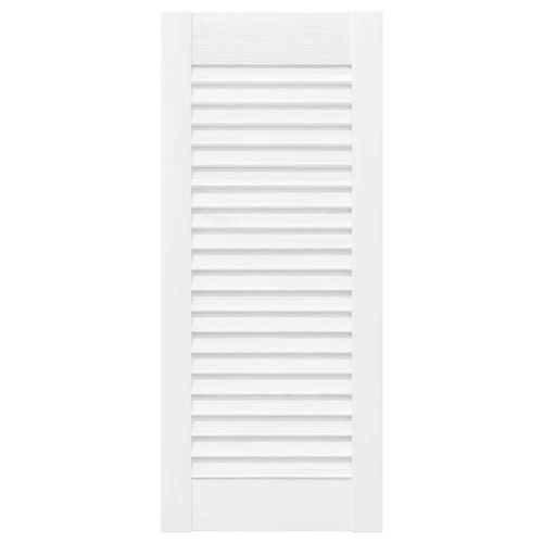 Врата за шкаф с лустросан дизайн Бяла 69x29,5 cm