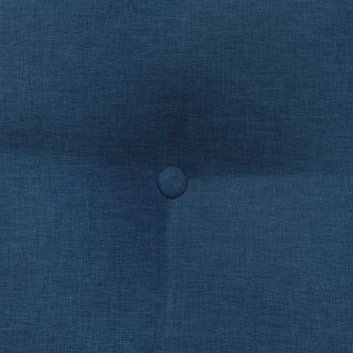 Възглавница за гръб Синьо 80 x 24 x 50 см текстил