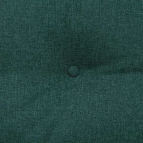 Възглавница за гръб Тъмен зелен 100 x 24 x 50 см текстил