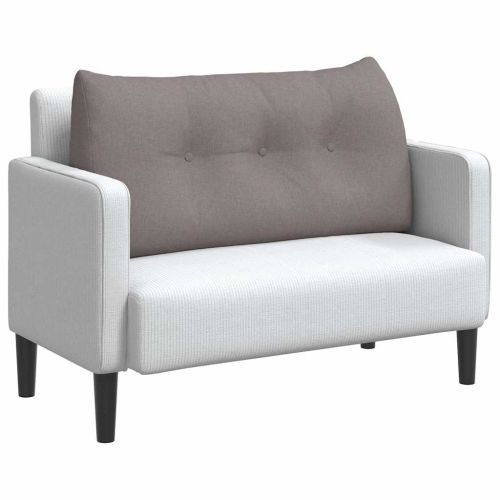 Възглавница за гръб Таупе 100 x 24 x 50 см текстил