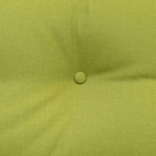 Възглавница за гръб Светло зелено 100 x 24 x 50 см текстил