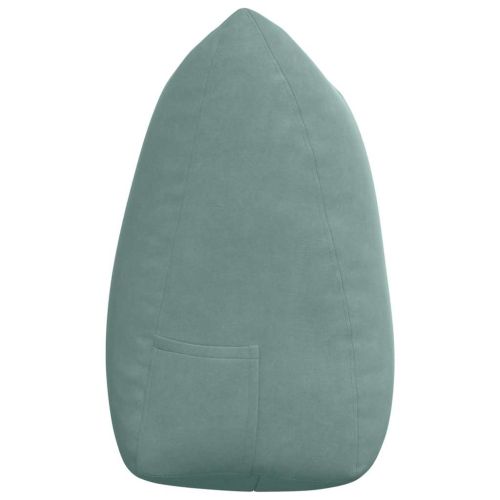 Възглавница за гръб Морско зелено 140 x 24 x 50 см Кадифе