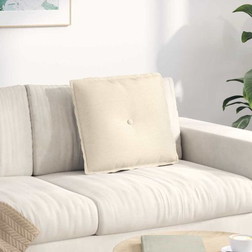 Възглавница за гръб Крем 50 x 45 см Кордюрова тъкан