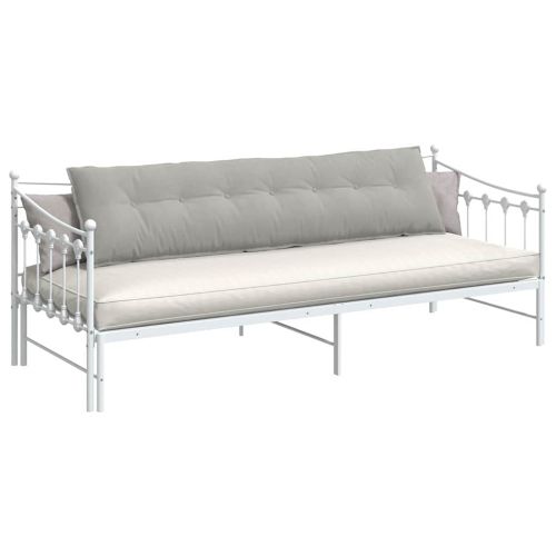 Възглавница за гръб Светлосиво 200 x 50 см Микрофибърна тъкан