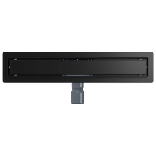 2 в 1 душов дренаж Черно 50 cm Неръждаема стомана 304