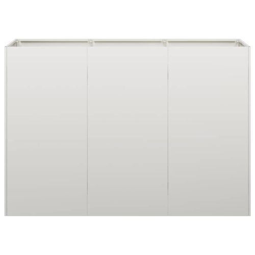 Кашпа, 120x40x80 см, неръждаема стомана