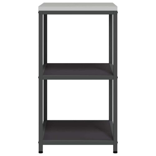 Съхранение в кухнята с рафт Черно 60 x 50 x 92 см Стомана