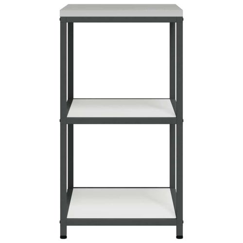 Съхранение в кухнята с рафт Бяло 60 x 50 x 92 см Стомана