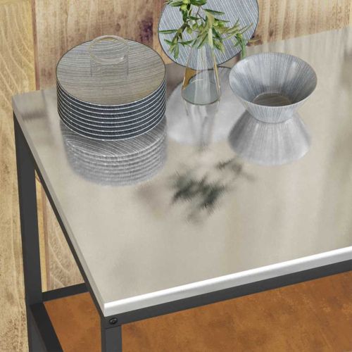 Съхранение в кухнята с рафт Ръждясало 60 x 50 x 92 см Стомана