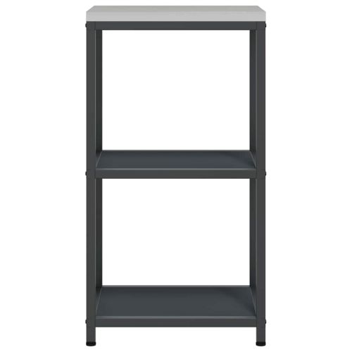 Съхранение в кухнята с рафт Антрацит 60 x 50 x 92 см Стомана