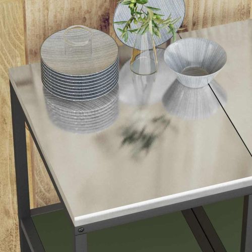 Съхранение в кухнята Маслинено зелено 60 x 50 x 92 см Стомана