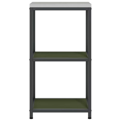 Съхранение в кухнята Маслинено зелено 60 x 50 x 92 см Стомана