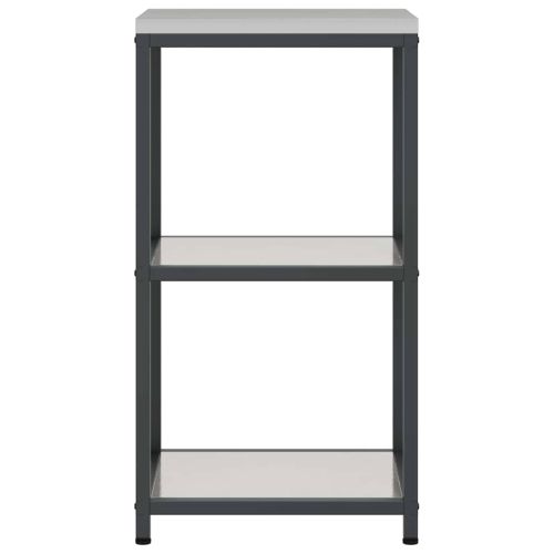 Съхранение в кухнята с рафт Сребрист 60 x 50 x 92 см Стомана