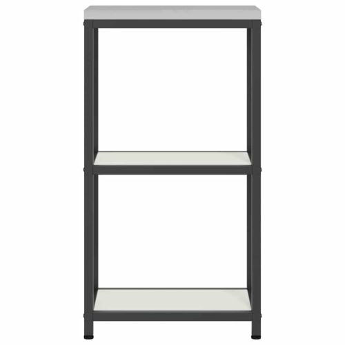 Съхранение в кухнята с рафт Бяло 60 x 50 x 92 см Стомана