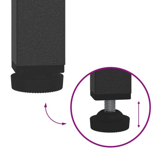 Съхранение в кухнята с рафт Сребрист 60 x 50 x 92 см Стомана