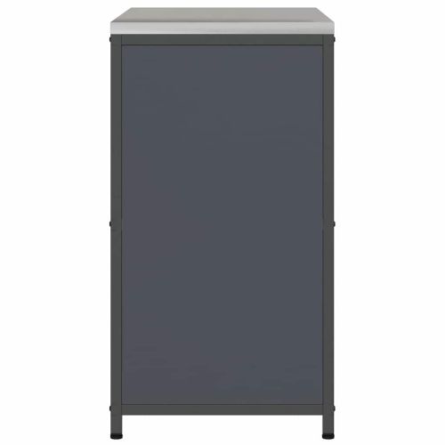 Съхранение в кухнята с рафт Антрацит 60 x 50 x 92 см Стомана