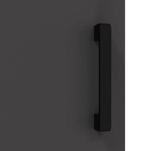 Съхранение в кухнята с рафт Черно 60 x 50 x 92 см Стомана