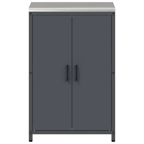 Съхранение в кухнята с рафт Антрацит 60 x 50 x 92 см Стомана