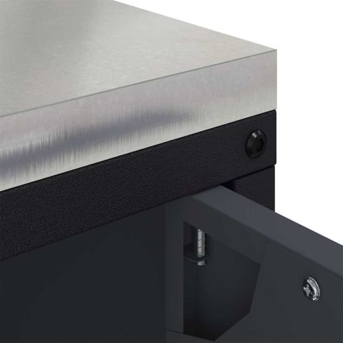 Съхранение в кухнята с рафт Антрацит 60 x 50 x 92 см Стомана