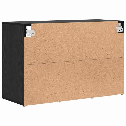 Шкаф за обувки Черния дъб 77,5 x 30 x 51 см Инженерно дърво