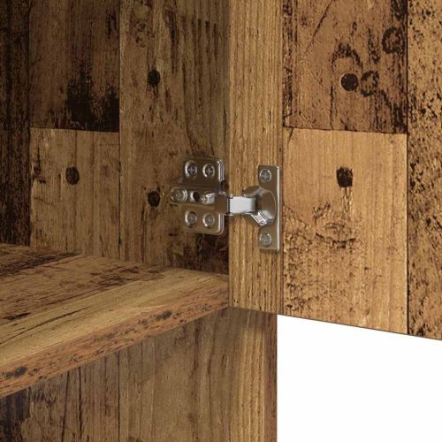 Служебен шкаф Старо дърво 97 x 29 x 75 см Инженерно дърво