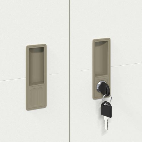 Шкаф за съхранение 2 pcs Горчично жълто 80 x 40 x 180 см