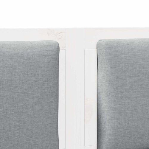 Облегалка за глава Друг Бяло 180 cm Борово дърво масив